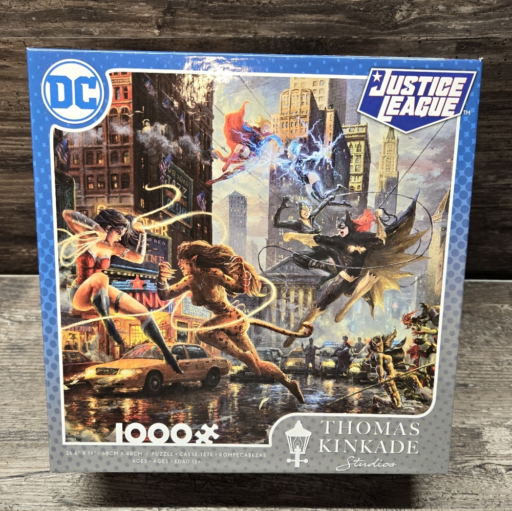 Thomas Kinkade DC Comics 1000 Pc Puzzle Justice League The‎ Women of DC